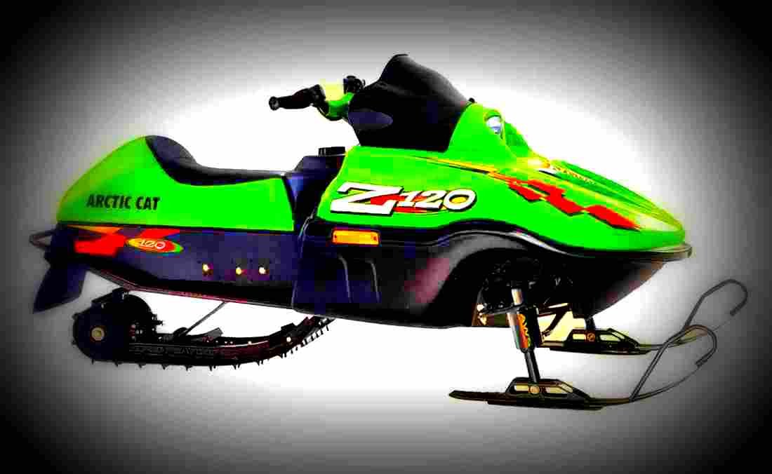 Arctic Cat ZR120 2006 3 motorbike A4 Photo Print