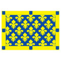 Ardeche Dep Flag N2910 A4 Photo Print
