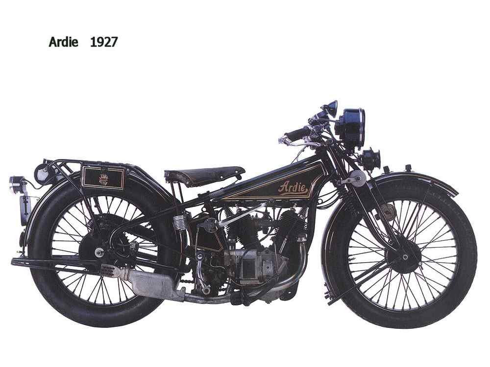Ardie 1927 motorbike A4 Photo Print
