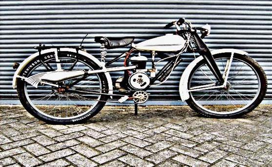 Ardie Mf125 motorbike A4 Photo Print