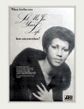 Aretha Franklin Letme Vintage Retro Advert Poster A4 Photo Print