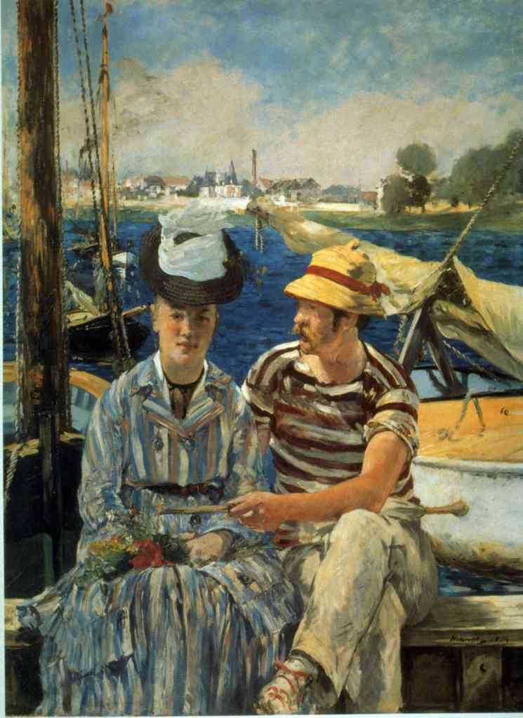 Argenteuil Manet Impressionism A4 Photo Print