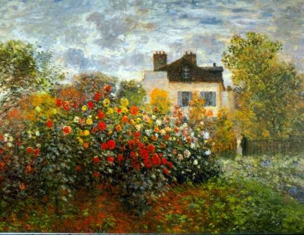Argenteuil by Monet Impressionism A4 Photo Print