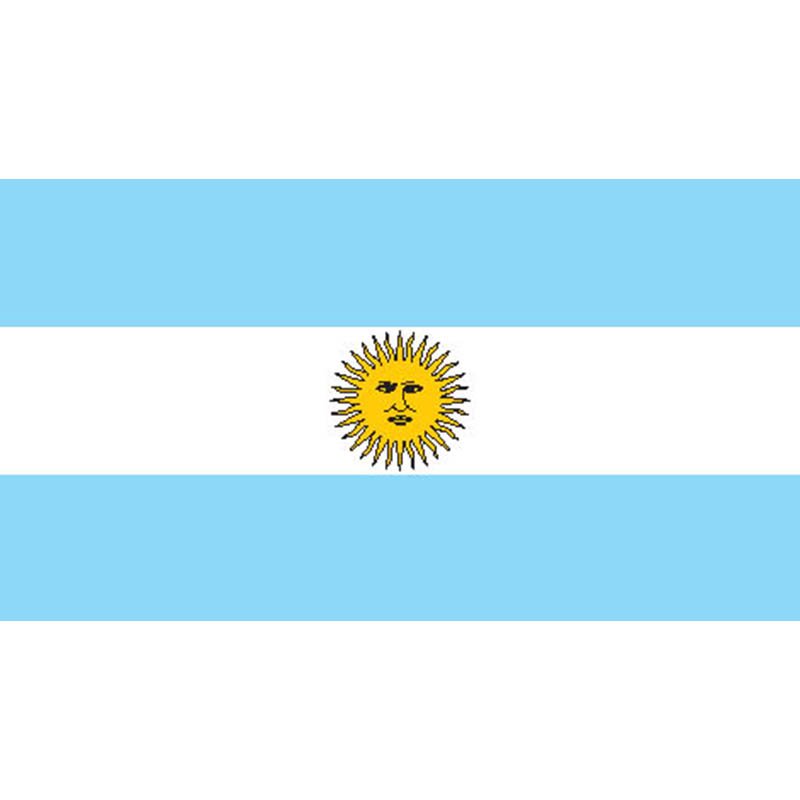 Argentina Flag N1800 A4 Photo Print