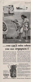 Argoflex Camera Vintage Retro Advert Ads A4 Photo Print