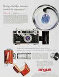 Argus C3 Camera 2 Vintage Retro Advert Ads A4 Photo Print