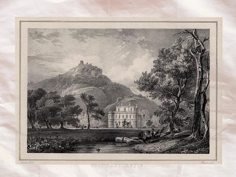 Argyle Castle Argyleshire Scotland 1827 Vintage A4 Photo Print