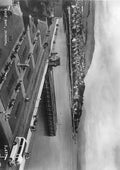 Argyllshire Dunoon East Bay 1950s vintage old photo BW A4 Photo Print