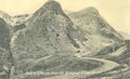 Argyllshire Glencoe Pass from the Bridge of Three Waters 1921 Vintage A4 Photo Print