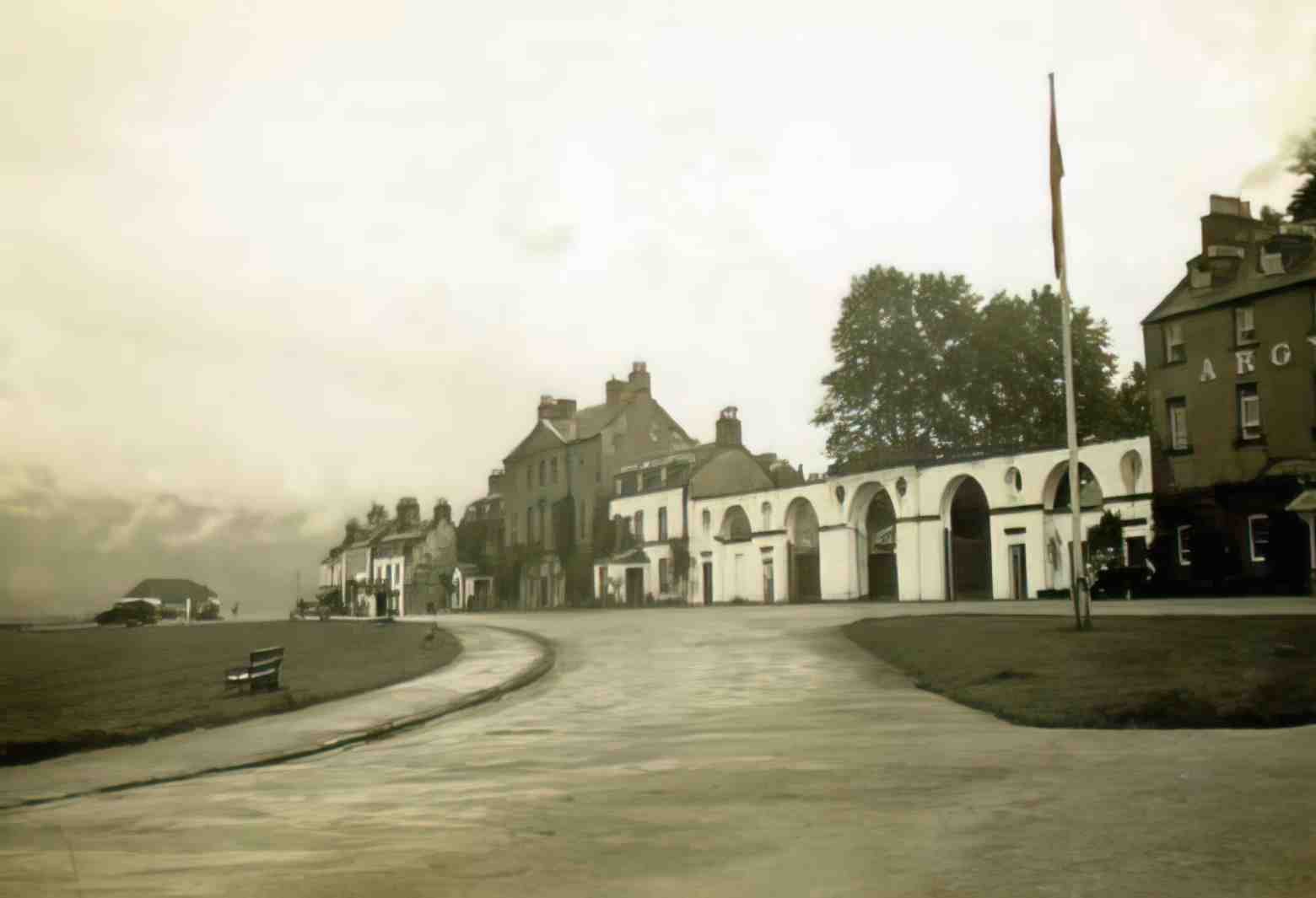 Argyllshire Inverary the mid 1930s Vintage A4 Photo Print