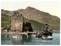 Argyllshire Loch Goil Carrick Castle Vintage A4 Photo Print