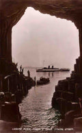 Argyllshire Staffa Fingals Cave Landing Place Vintage A4 Photo Print