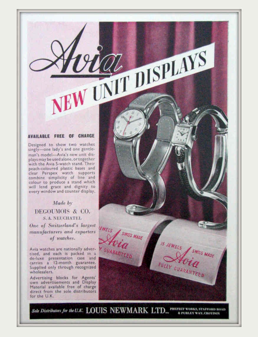 Aria Unit Displays Vintage Retro Advert Poster A4 Photo Print