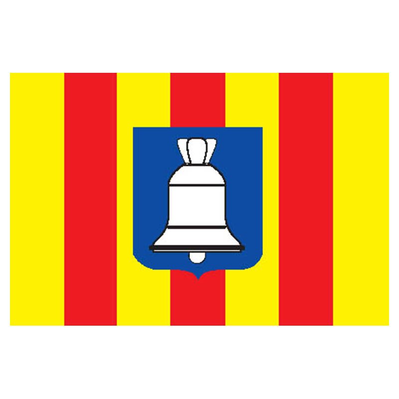Ariege Dep Flag N2912 A4 Photo Print