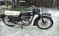 Ariel 350 motorbike A4 Photo Print