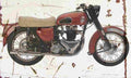 Ariel FH650 Huntmaster 1958 Aged Vintage A4 Photo Print