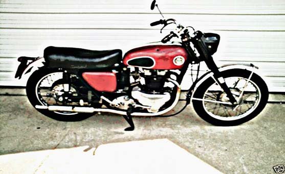 Ariel Hc8 motorbike A4 Photo Print