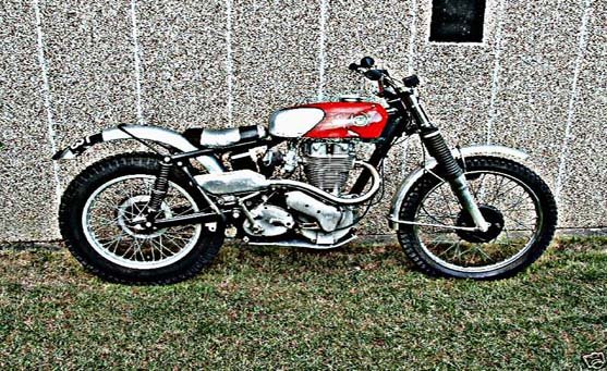 Ariel Ht3 motorbike A4 Photo Print