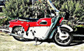 Ariel Leader motorbike A4 Photo Print