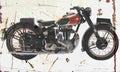Ariel NH Hunter 1949 Aged Vintage A4 Photo Print