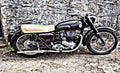 Ariel Nh350 1957 motorbike A4 Photo Print