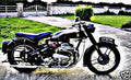 Ariel Square Four motorbike A4 Photo Print