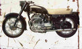Ariel SquareFour 1958 Aged Vintage A4 Photo Print