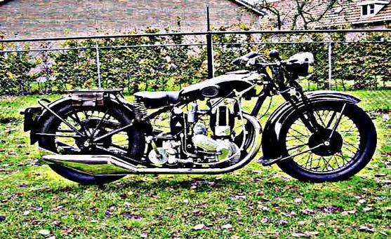 Ariel Vf31 motorbike A4 Photo Print