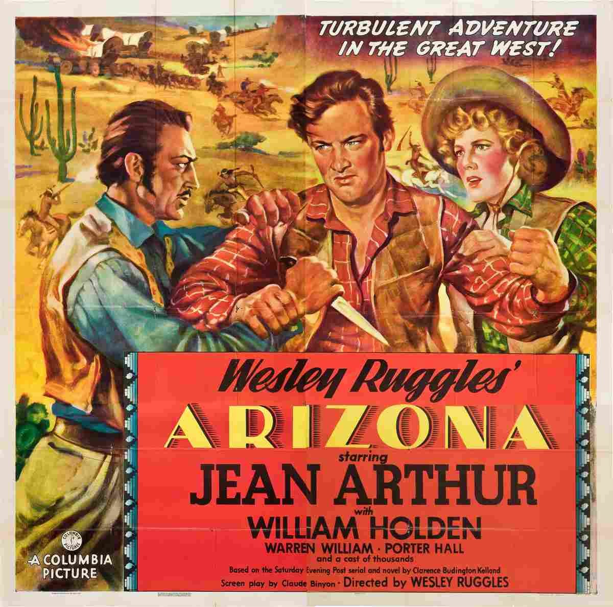 Arizona 1940 01 film star poster A4 Photo Print