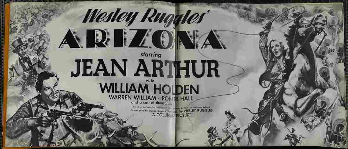 Arizona 1940 02 film star poster A4 Photo Print