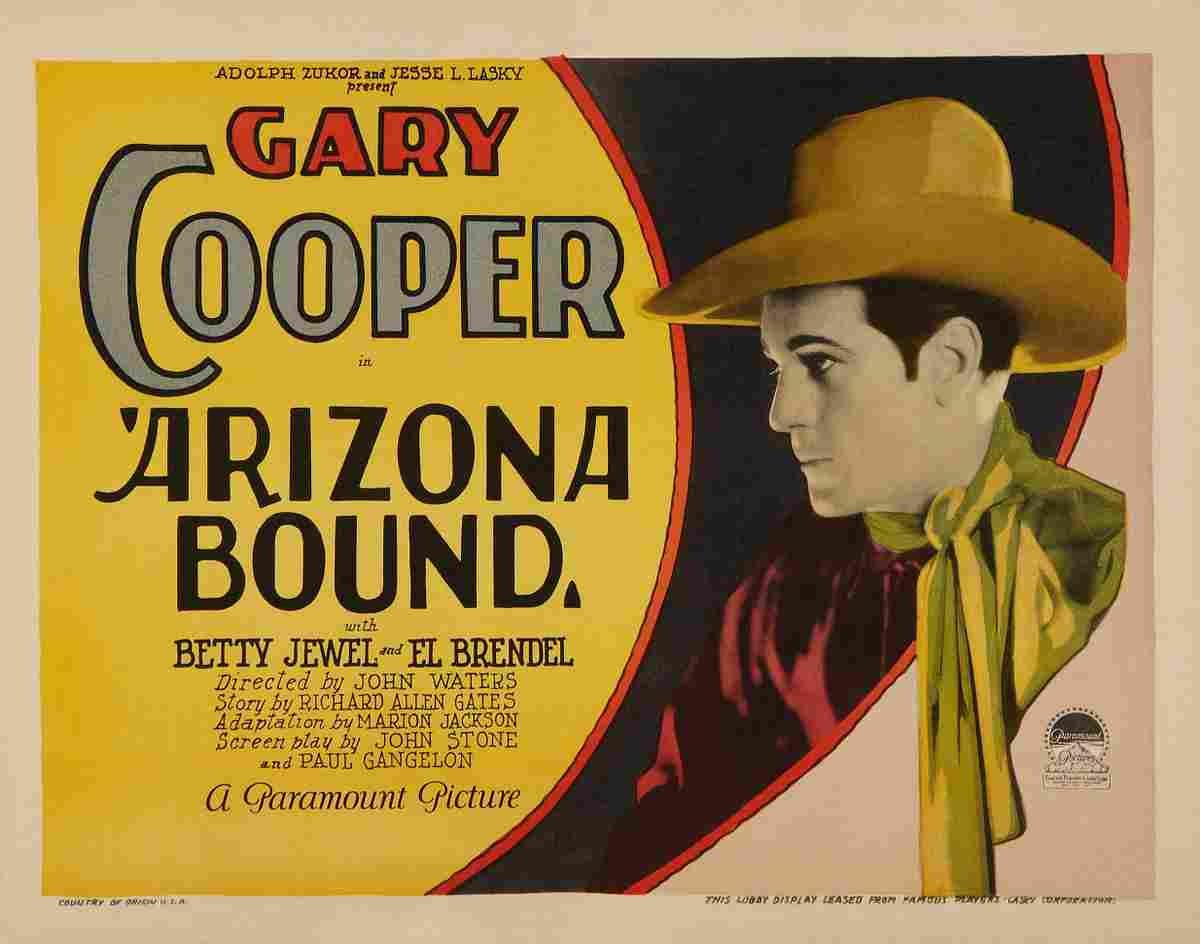 Arizona Bound 1927 01 film star poster A4 Photo Print