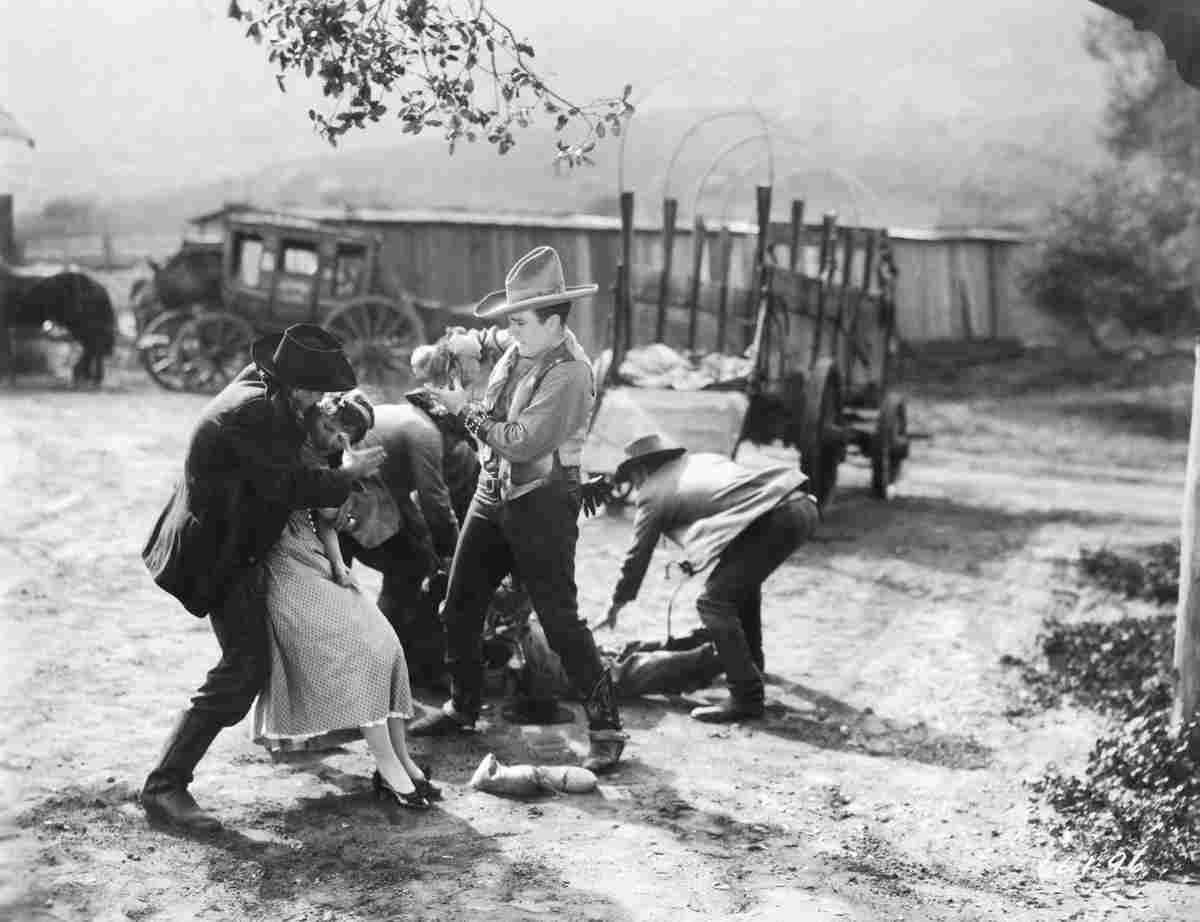 Arizona Bound 1927 03 film star poster A4 Photo Print