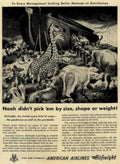 Ark Giraffe Covenant Vintage Retro Advert Ads A4 Photo Print