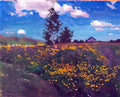Arkady Rylov blooming meadow a study by arkady rylov 1923 Art A4 Photo Print