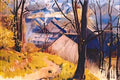 Arkady Rylov morning in grodno Art A4 Photo Print UK