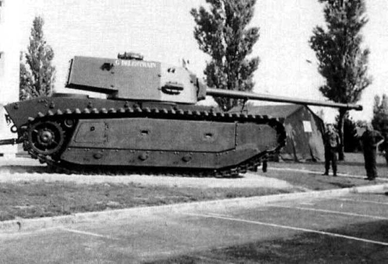 Arl 44 Heavy Tank Military A4 Photo Print