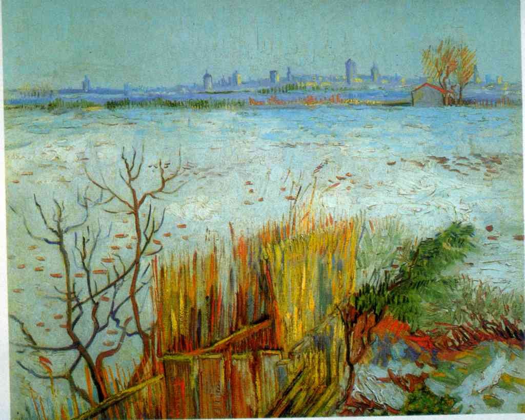 Arles Van Gogh A4 Photo Print