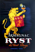 Armagnac Ryst Poster Vintage Retro Advert Poster A4 Photo Print