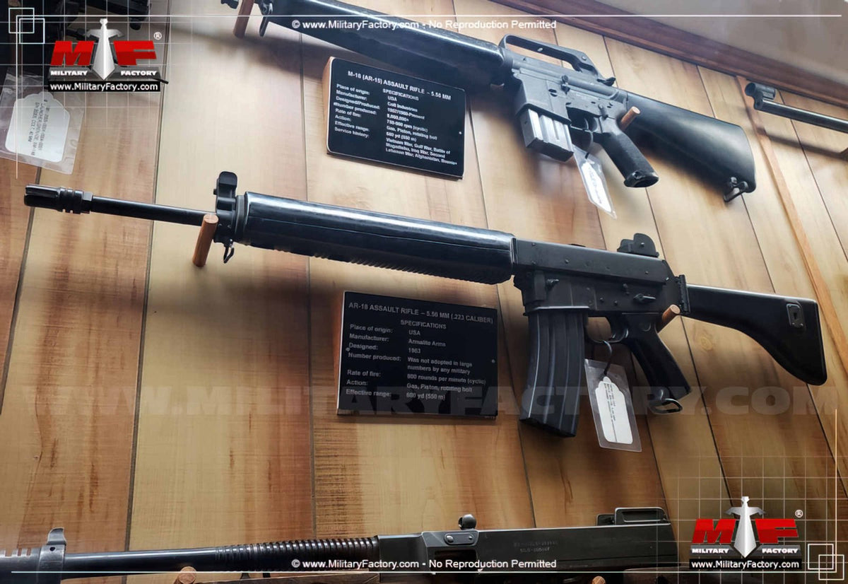 Armalite Ar18 Automatic Rifle 2 (2) Military A4 Photo Print