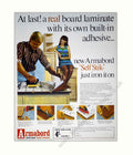Armboard Self Stik Vintage Retro Advert Poster A4 Photo Print