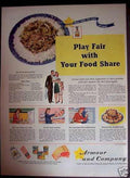 Armour Chicken Rice Vintage Retro Advert Ads A4 Photo Print