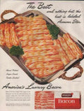 Armour Star Bacon Vintage Retro Advert Ads A4 Photo Print