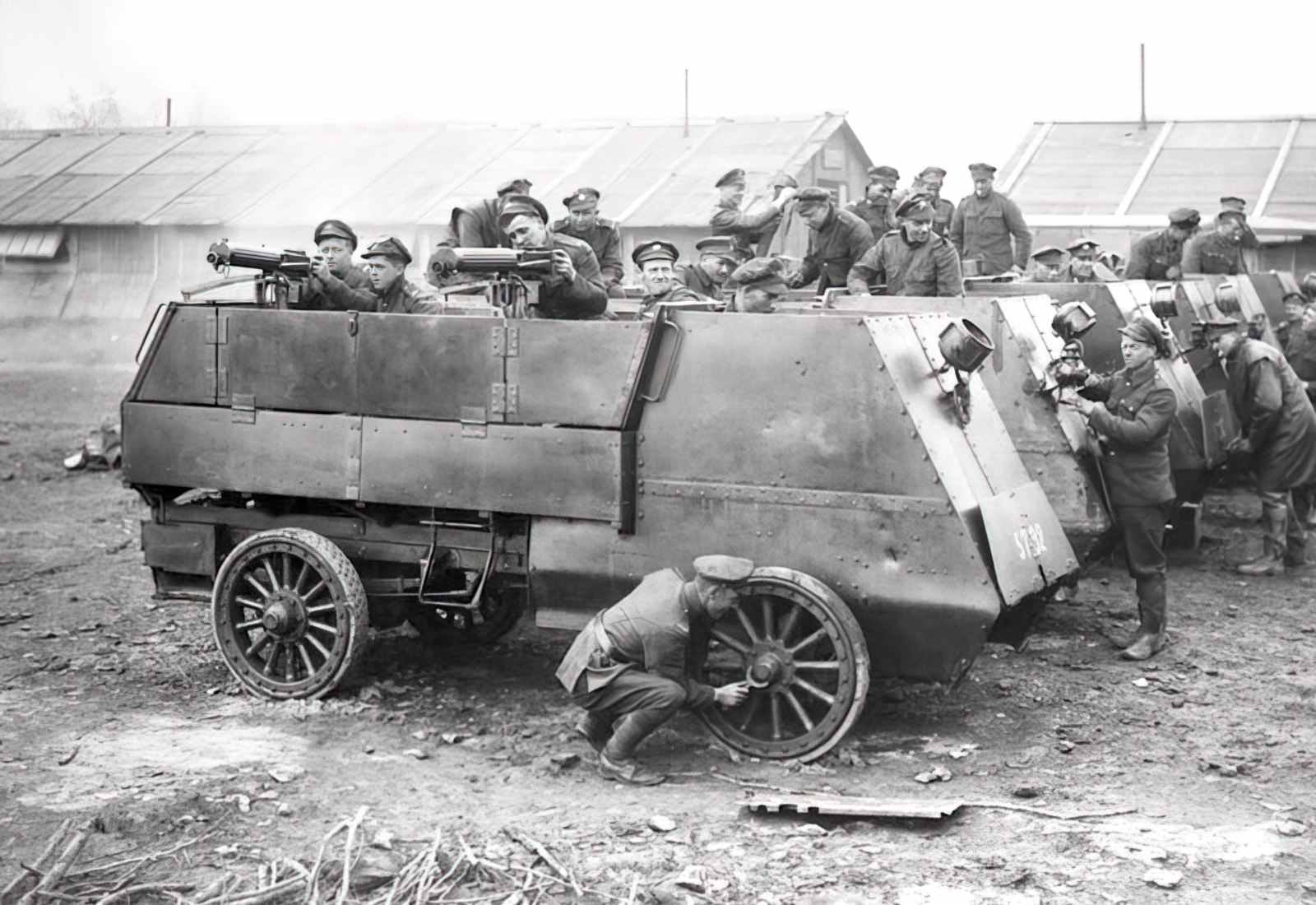 Armoured Autocar Canada (2) Military A4 Photo Print