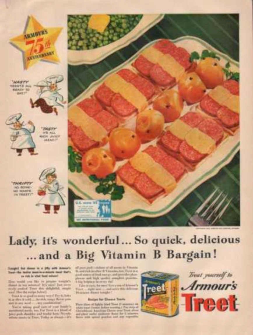 Armours Salami Table Vintage Retro Advert Ads A4 Photo Print