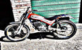 Armstrong Canam motorbike A4 Photo Print