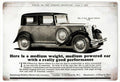 Armstrong Siddeley Charivari Vintage Retro Advert Ads A4 Photo Print