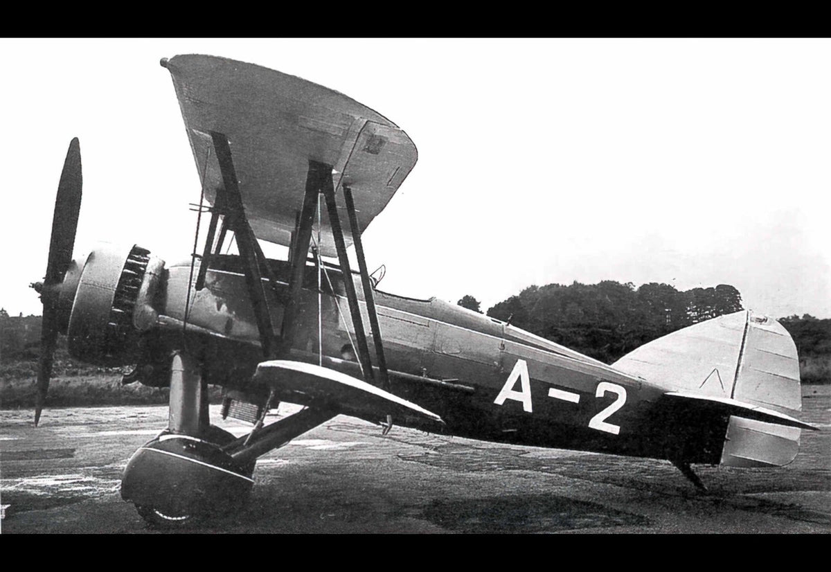 Armstrong Whitworth Aw16 Biplane Fighter United Kingdom (2) Military A4 Photo Print