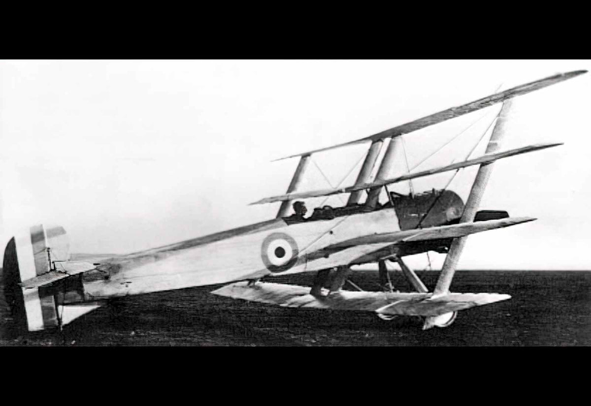 Armstrong Whitworth Fk9 Quadruplane Fighter Prototype United Kingdom (2) Military A4 Photo Print
