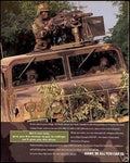 Army Apc Gun Vintage Retro Advert Ads A4 Photo Print