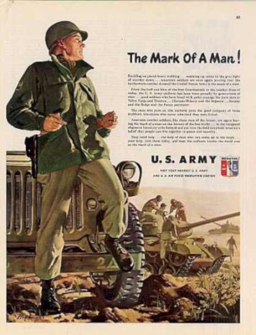 Army Jeep 1942 Vintage Retro Advert Ads A4 Photo Print